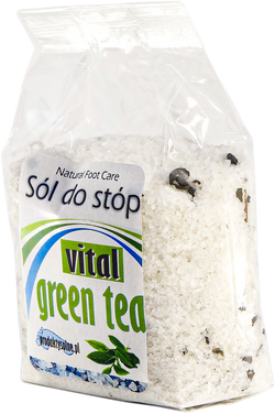 Sól do stóp vital zielona herbata 500g premium