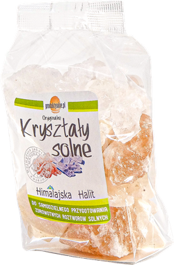 Kryształy mix sól himalajska i halit 300g premium